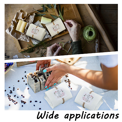 Wholesale PandaHall Elite Handmade Soap Sticker Set 
