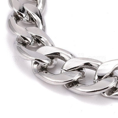 Устойчивые к потускнению браслеты из нержавеющей стали 304 BJEW-JB06273-02-1