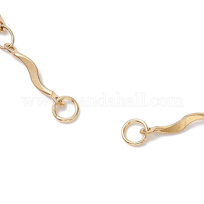 Изготовление браслета-слайдера из волнообразной цепочки из нержавеющей стали 304 AJEW-JB01256-01-1