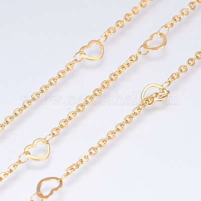 3.28 фут ионного покрытия (IP) 304 нержавеющая сталь тросовые цепи X-CHS-E017-01G-1