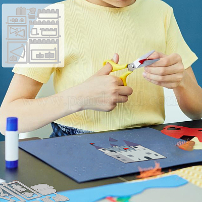 Углеродистая сталь разрезает трафареты DIY-WH0309-1933-1