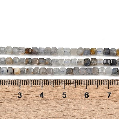 Натуральный кианитовые бисер пряди G-RM2025-C39-B01-1