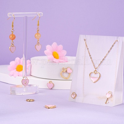 80 шт. 8 стильные подвески из светлого золотого сплава с эмалью ENAM-LS0001-69-1