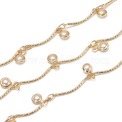 Латунные зубчатые цепи ручной работы CHC-I027-02G-1