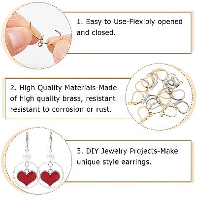 2 цвет фурнитура для сережек из нержавеющей стали 304 STAS-SP0001-08B-1