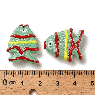 Выпечка окрашенные стеклянные бусины LAMP-I032-01F-1