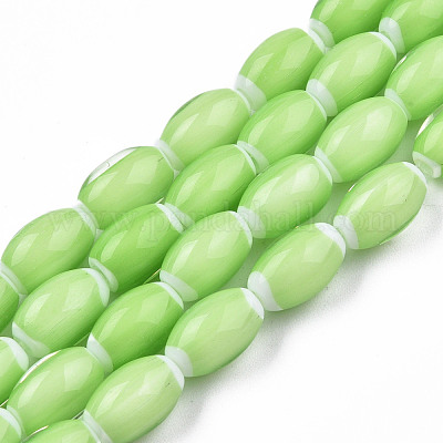 Бусы лэмпворк ручной работы LAMP-N023-004-05-1