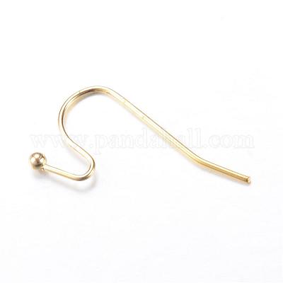 Wholesale PandaHall Elite 400Pcs Iron Earring Hooks 