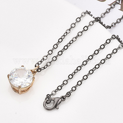 Изготовление колье из латунных кабельных цепочек X-MAK-N029-01B-1