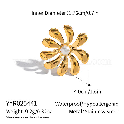 Кольца-манжеты из нержавеющей стали 304 для женщин DY7850-1