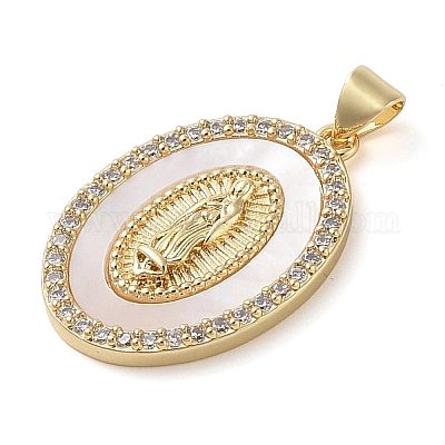 Латунные микро проложить кубического циркония подвески KK-I712-52G-06-1