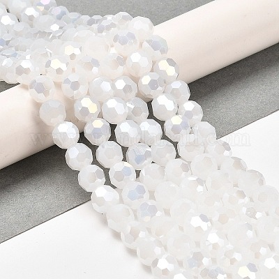 Подставки для стеклянных бусин с имитацией нефрита EGLA-A035-J8mm-B05-1