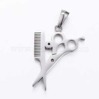 Подвески из нержавеющей стали 304 со стразами STAS-P157-02P-1