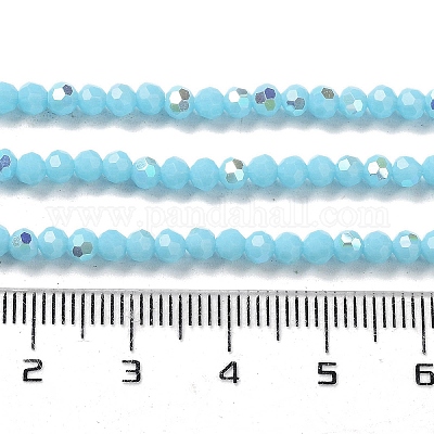 Непрозрачное стекло бисер нитей EGLA-A035-P3mm-L08-1