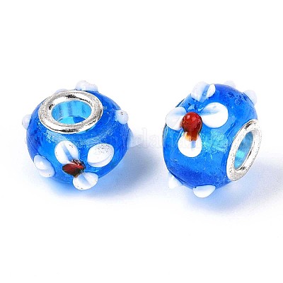 Бусины лэмпворк европейского стиля  LAMP-Q029-03E-1