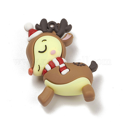 Большие подвески в рождественском стиле из ПВХ X-PVC-O001-02E-1