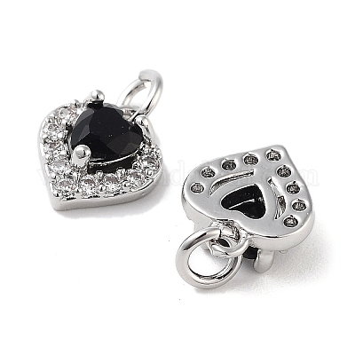 Латунные микро проложить кубического циркония подвески KK-B102-10P-1