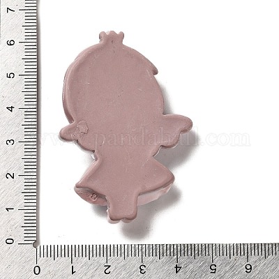 Undurchsichtige Decoden-Cabochons aus Harz&nbsp;RESI-G094-01C-1
