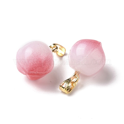 Подвески из непрозрачного окрашенного распылением стекла GLAA-I050-14B-1