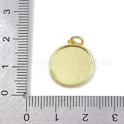 Латунь эмаль подвески KK-H072-14G-02-1