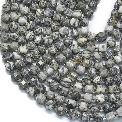 Натуральный камень-карта / камень пикассо / нити из бисера пикассо G-K389-A67-01-1