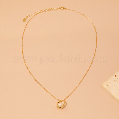 Элегантное минималистичное серебряное ожерелье s925 с подвеской из пресноводного жемчуга для женщин WW6224-1