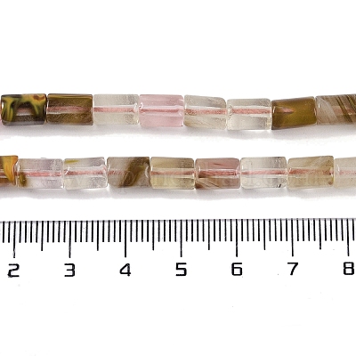 Tigerskin стеклянные бусы пряди G-C128-A20-01-1