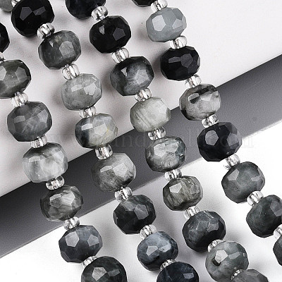 Натуральный орлиный глаз бусы G-N327-08A-02-1