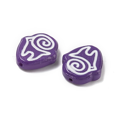 Бусины лэмпворк  LAMP-D003-04E-1