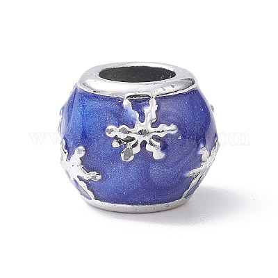 Европейские бусины из сплава эмали рождественской тематики MPDL-Q213-22P-1