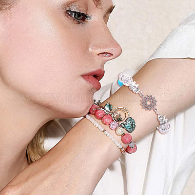 96 шт. 12 стиля тибетский стиль сплав полые соединительные подвески наборы TIBE-GO0001-06-1