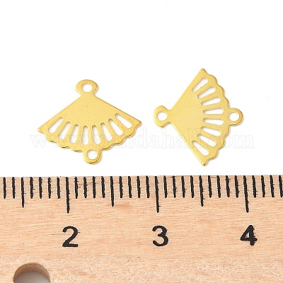 Латунные лазерные вырезанные полые соединительные подвески KK-K277-12G-1