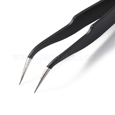 Пинцет для бисероплетения из нержавеющей стали 201 TOOL-G021-08-1