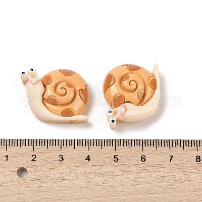 Кабошоны с декодированием из непрозрачной смолы на тему насекомых RESI-M044-02B-1