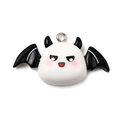 Подвески из непрозрачной смолы на хэллоуин CRES-D314-01P-07-1