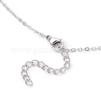 Подвеска из медной проволоки в виде пустой стеклянной бутылки из нержавеющей стали 304 NJEW-JN05275-1