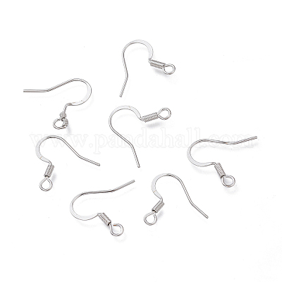 Латунные крючки для сережек&nbsp;KK-H102-01P-1