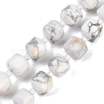 Природные Говлит бисер нитей G-B125-O01-01-1