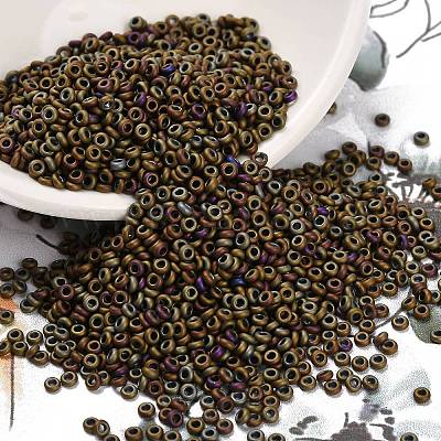 Полукруглые бусины toho 8/0 Y-SEED-DR08-0614-1