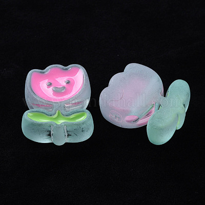 Прозрачные акриловые бусины X-MACR-S374-03B-05-1