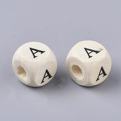 Wholesale Printed Natural Wood Beads 