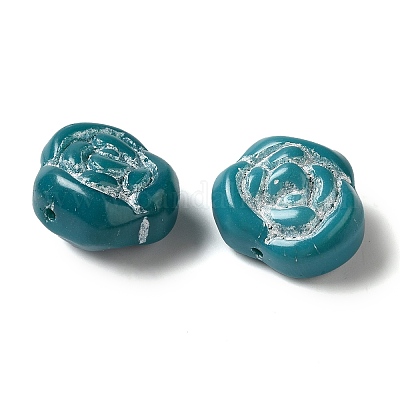 Непрозрачные бусины лэмпворк LAMP-P065-02B-08-1