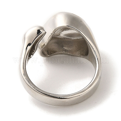 Стойки с покрытием латунные кольца манжеты RJEW-H228-14P-1