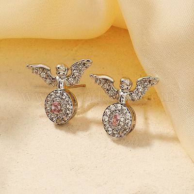 Латунь серьги&nbsp;YP7600-2-1