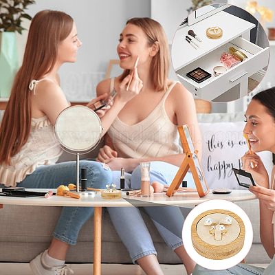 Бамбуковые подставки для колец AJEW-WH0083-100A-1