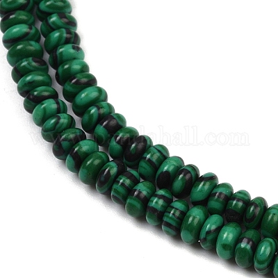 Синтетического малахита бисер нитей G-B135-C04-01-1