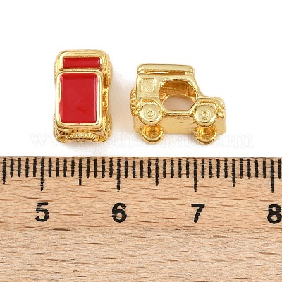 Латунь эмаль европейские шарики KK-D421-08G-1