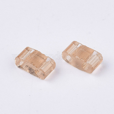 2-дырочные стекло бисер SEED-T003-01B-05-1