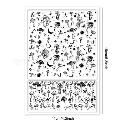 Пластиковые штампы пвх DIY-WH0167-57-0161-1