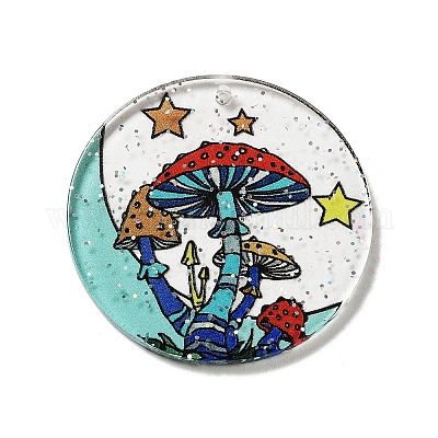 Pendentifs acryliques&nbsp;FIND-Q097-03A--02-1